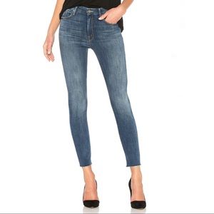 Mother Jeans - High Waisted Looker Ankle Fray